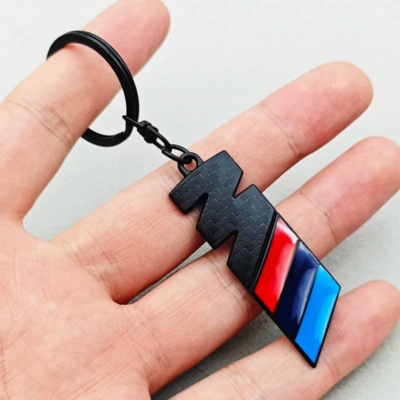 3D Metal Carbon Car Keychain Keyring Logo M Keychain For BMW M2 M3 M4 M5 X3M X5M E46 E60 E39 E87 X1 X3 X5 X6 Auto Accessories