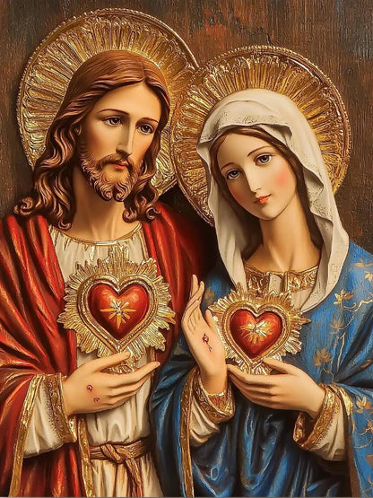 Graffiti Christian Jesus With Child Art Posters Christian Faith Jesus Walking In Flower Field Canvas Painting Bedroom Home Decor