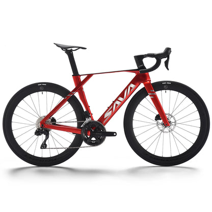 SAVA 2026 NEW BLADE SLR8 Full Carbon Fiber E-Shift Road Bike with SHIMAN0 ULTEGRA 8170 Di2 Kit, Cyclocross Rod Bike Racer