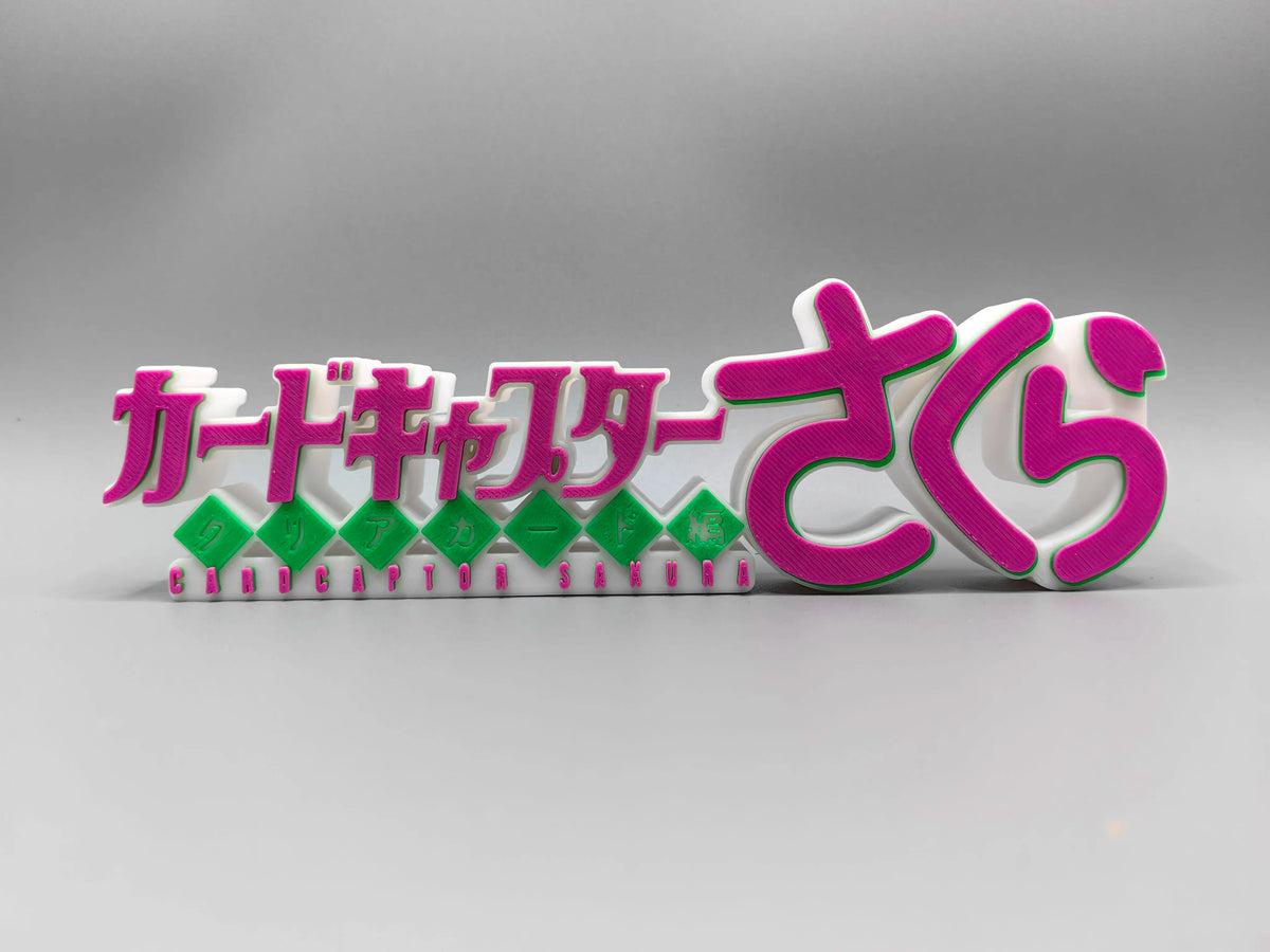 Yu-Gi-Oh! Digital Monster Kotobukiya Logo Decoration Three-Dimensional Font Standing Sign Ornament