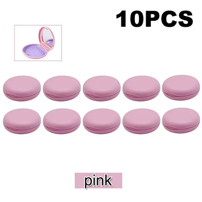 10Pcs Orthodontic Storage Case Portable Clear Aligner Retainer Case Teeth Protector Case Oral Hygiene Organizer