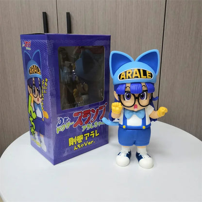 16cm Arale Anime Figure Special Edition Dr Slump Cartoon Stupid Superman Little Child Kawaii Statue Doll Decoration Toy Gift