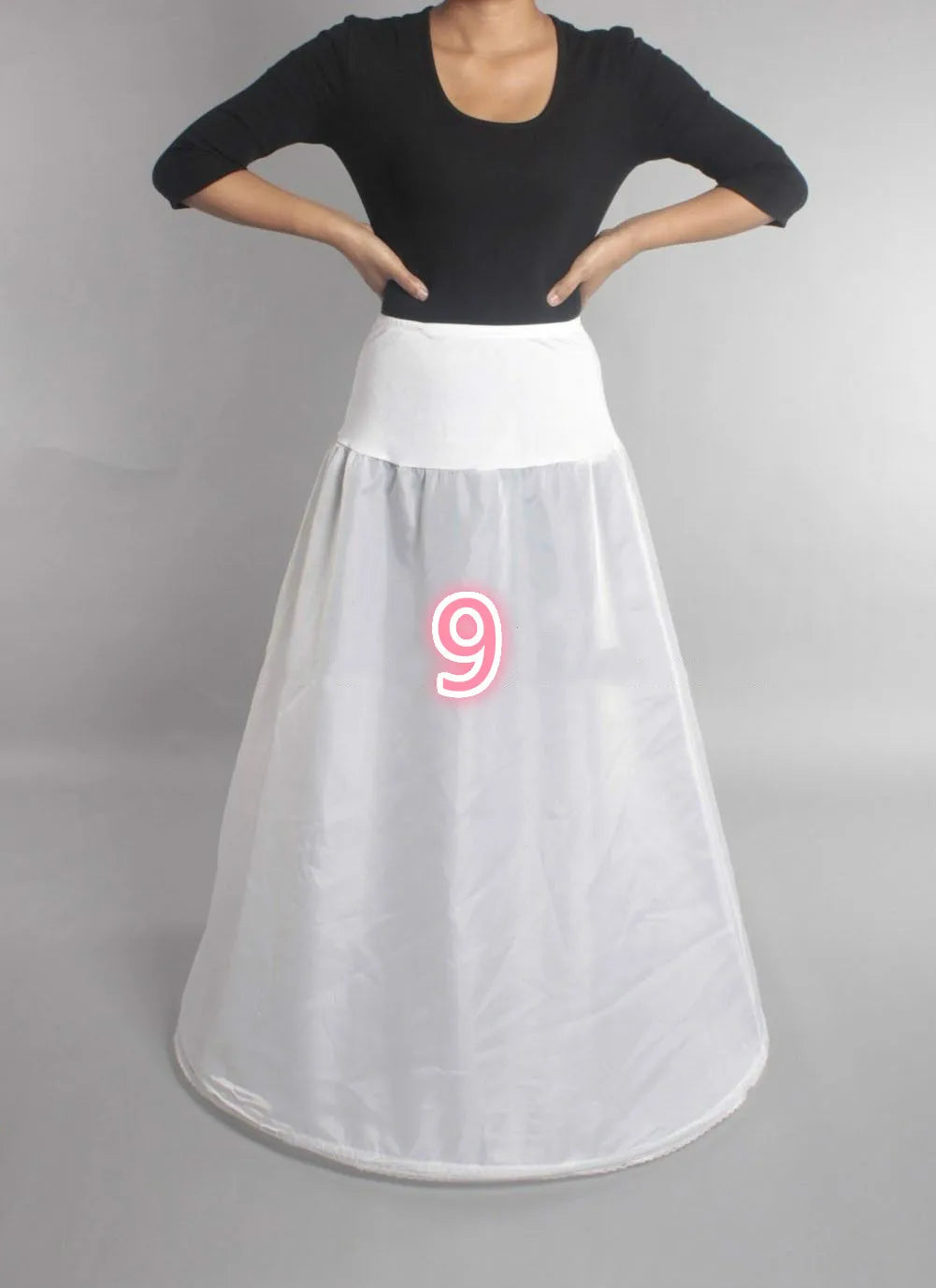 Hot Bridal Wedding Petticoat Underskirt Prom Plus Size Hoop Crinoline 12 Styles Customized