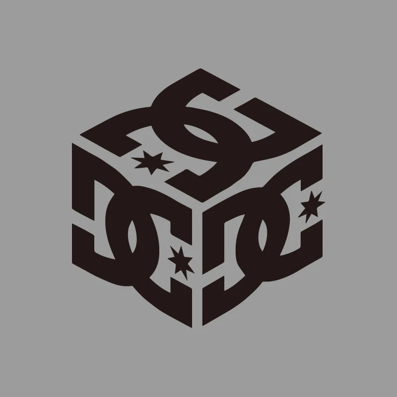 Holographic Geometric Cube Vehicle Body & Window Stickers - Unique Decal to Make Your Car Stand Out with a Modern, Artistic Touc