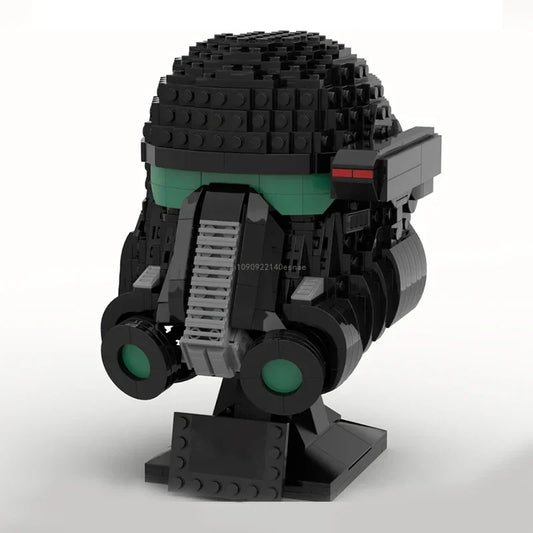 Moc 738pcs Star Battle DeathTrooper Helmets Model Building Blocks Bricks Diy Education Assembly Toys For Kids Christmas Gifts
