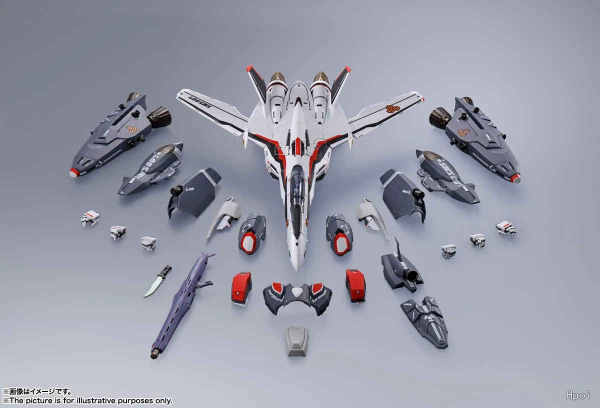 【In Stock】BANDAI DX Chogokin VF-25F Macross F Super Messiah Valkyrie Finished Mecha