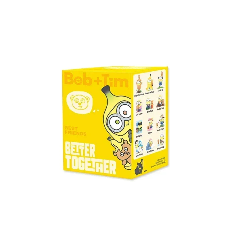 POP MART Minions: Rise of Gru Better Together Series Genuine Blind Box Mystery Box Guess Bag Toys Doll Cute Anime Figure Desktop