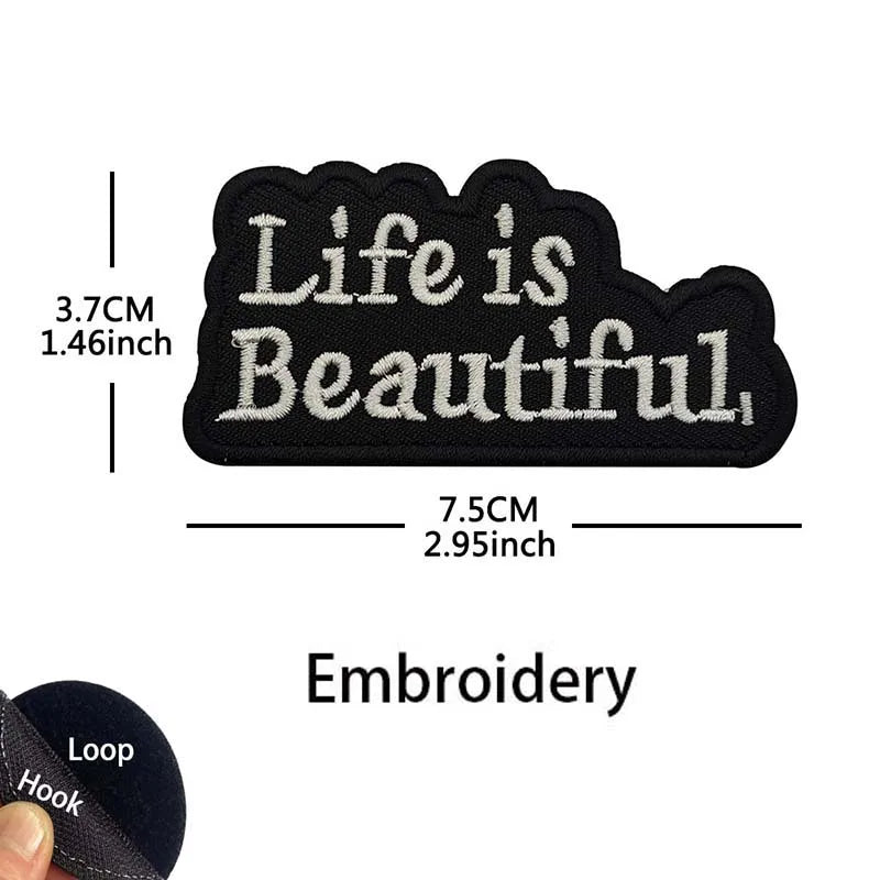 No Pain No Gain,Fitness Morale Badges,Bench,Press,Deadlift Weightlifting Clothes Applique Tactical Emblem Embroidered Patches