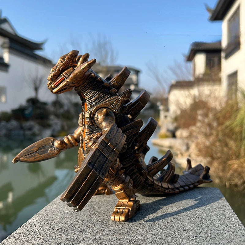 2022 New Anime Ultraman Monster Godzilla large Giga Khimaira Soft Glue DX King Galactron Action Figure Toy  Gifts