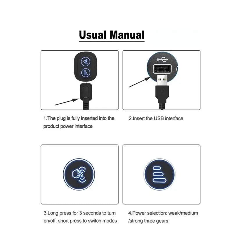 NEW Car Neck Cushion Lumbar Support Electric Men Massage Neck Car Neck Pillow Outdoor Car Accessories Home Car Massage Seat