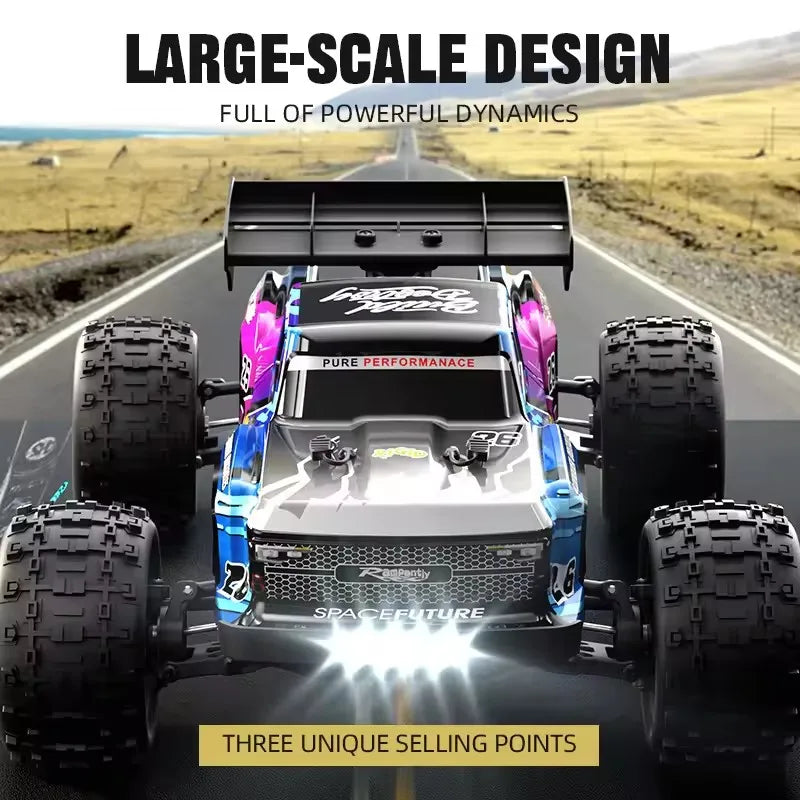 1:12 Alloy Rc Racing Car Brushless 4WD High Speed Climbing Off-Road Vehicle Independent Adjustable Shock Absorber RC Racing Car