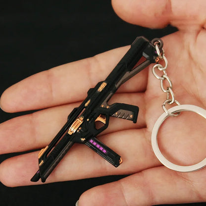 Valorant Melee Reaver 2.0 Karambit Knife Metal M4 Game Peripheral Samurai Sword Alloy Model Keychain Pendant Gifts Toys