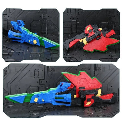 MiniForce 6 V Rangers VOLT LEGEND KING V 6 in 1 Transformation Combiner Deformation Robot Action Figure Toys