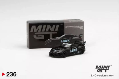 1:64 out-of-print wide-body version LBWORKS  GR Bull Devil Supra China Limited Edition 235 alloy die-cast car model, boys' toy