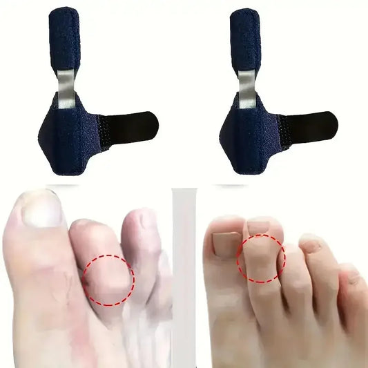 Toe Splint Straightener For Hammer Toe Corrector Crooked Toe Claw Toe Stabilizer Support Brace Wrap Pain Relief Kids Adults
