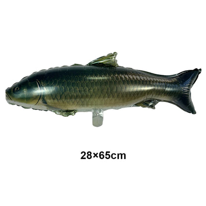 Fish Balloons Realistic Balloons Fishing Birthday Party Decor Cute Inflatable Fish Balloons for Fishing Theme Party Decorations