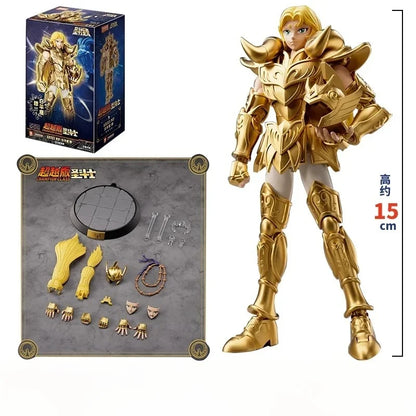 BLOKEES Original Gold Saint Seiya Cancer Deathmask Dragon Shiryu Capricorn Shura High-Detailed Anime Statue Action Figure Model