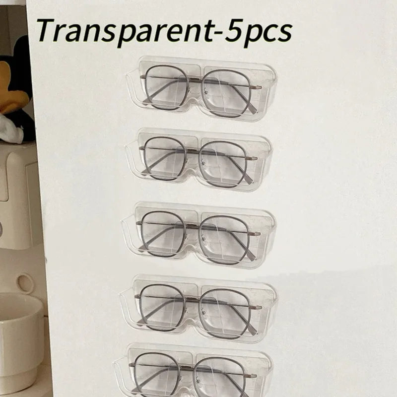 Eyeglasses Organizer Rack Wall Mounted Sun-glasses Display Holder Wardrobe Decoration Storage Box Sunglass Organizer