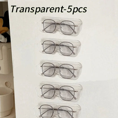 Eyeglasses Organizer Rack Wall Mounted Sun-glasses Display Holder Wardrobe Decoration Storage Box Sunglass Organizer