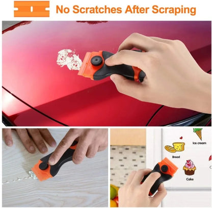 Clean Glass, Scraper Tool, Window Cleaning, Car Film Scraper, Scrape Off Glass Ceramic Glue, De-Icing, Kitchen, Household Use, W