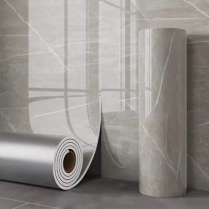 1 Roll Marble Thick Foam Imitation Tile Self-Adhesive Wallpaper Bedroom Living Room Decoration Bathroom Waterproof Wall Sticker