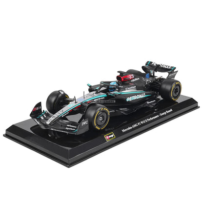Bburago 1:24 2022~2025 F1 serie various style Mercedes-AMG W15 #44Hamilton #63George  Alloy Car Model Ferrari Red Bull McLaren