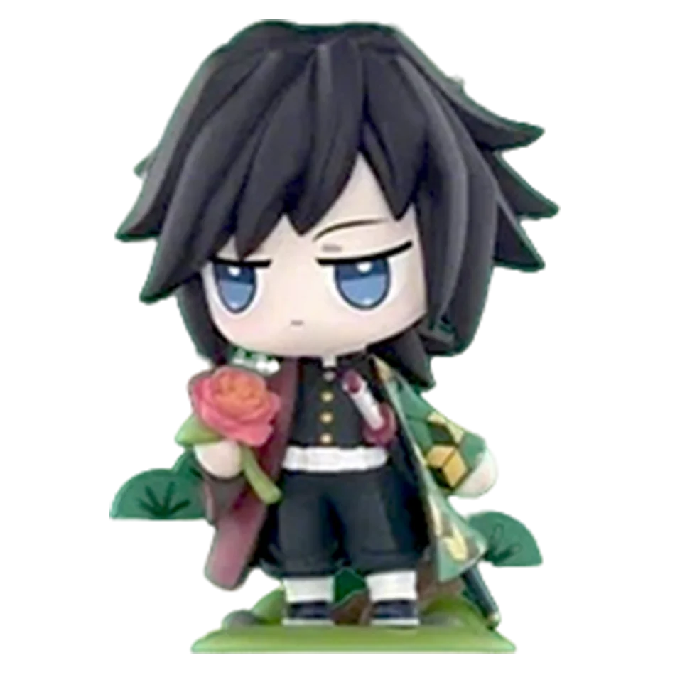 Hot Demon Slayer Tanjiro Kamado Nezuko anime cartoon figure blind box creative personalized statue model ornament surprise gift