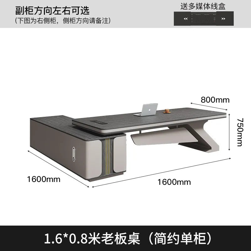 Stand Corner Executive Desk Storage Corner Adjustable Study Executive Desk Portable Computer Mesa Escriotorio Office Furniture