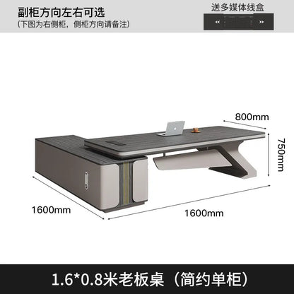 Stand Corner Executive Desk Storage Corner Adjustable Study Executive Desk Portable Computer Mesa Escriotorio Office Furniture