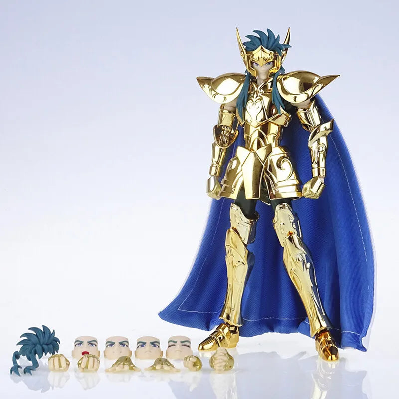 【In Stock】 Saint Seiya MST Myth Cloth EX Diecast Metal Armor Gold Saint Aquarius Camus Action Figure Collection Toy Gift