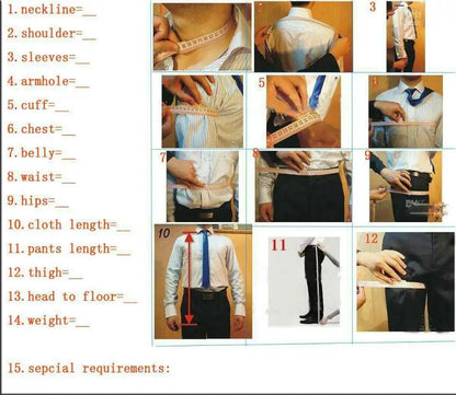 Polka Dot Men's Suit 3 Piece Fashionable Business Work Clothes Groom Wedding Tuxedo Jacket Pants Vest Custom Outfit