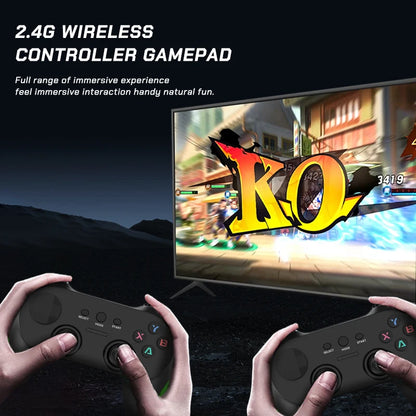 Super G36 Pro Game Console 256G 120000+ Retro Video Game Box Dual Wireless Controller TV Plug Play Arcade Home Gaming Console