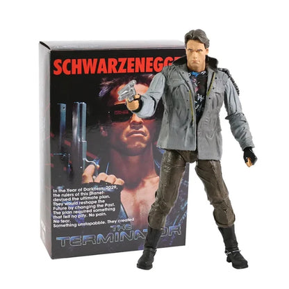 Figure Terminator 2 Judgment Day T800 Sarah Connor T-800 Arnold Schwarzenegger Commando Action Figure Model Collectible Toy
