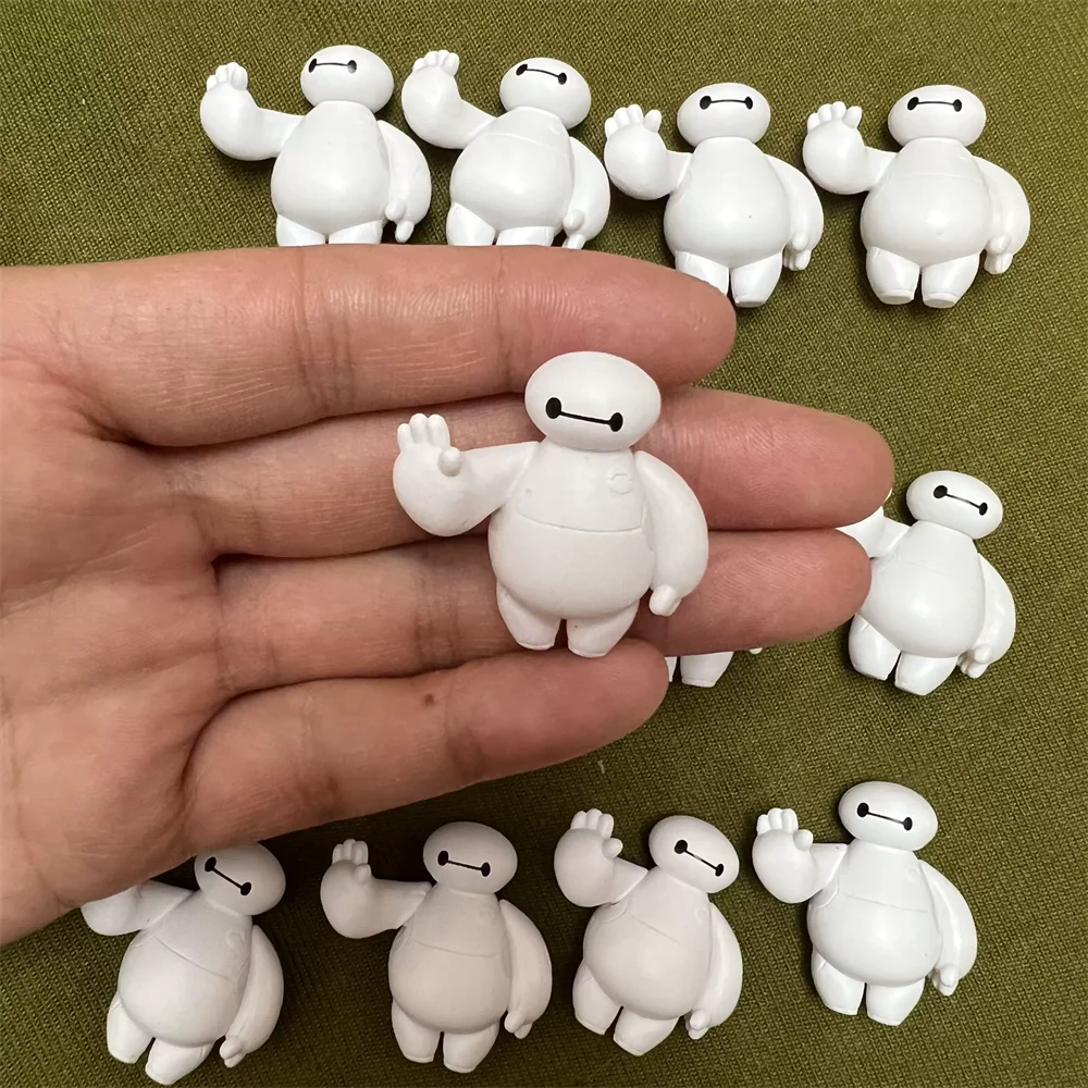 Disney original 100th Mini Figureines Bottle Toy  Princess Series Villain Series Figurine Toy Model For Kids Gifts