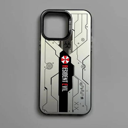 Game ResidentS EvilS Crisises Pattern Phone Case For iPhone 17 16 15 14 13 12 11 Pro MAX Matte Shockproof Back Anti Fall Cover