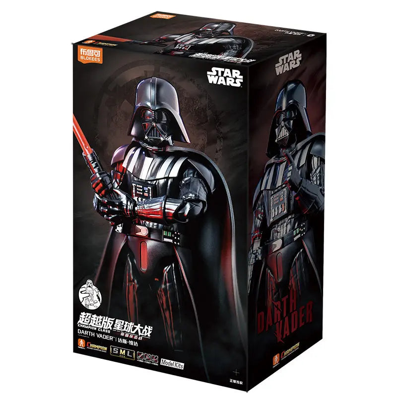 Original Blokees Star Wars Champion Class The Mandalorian & Grogu Assembly Movable Action Model Figures Collection Peripheral