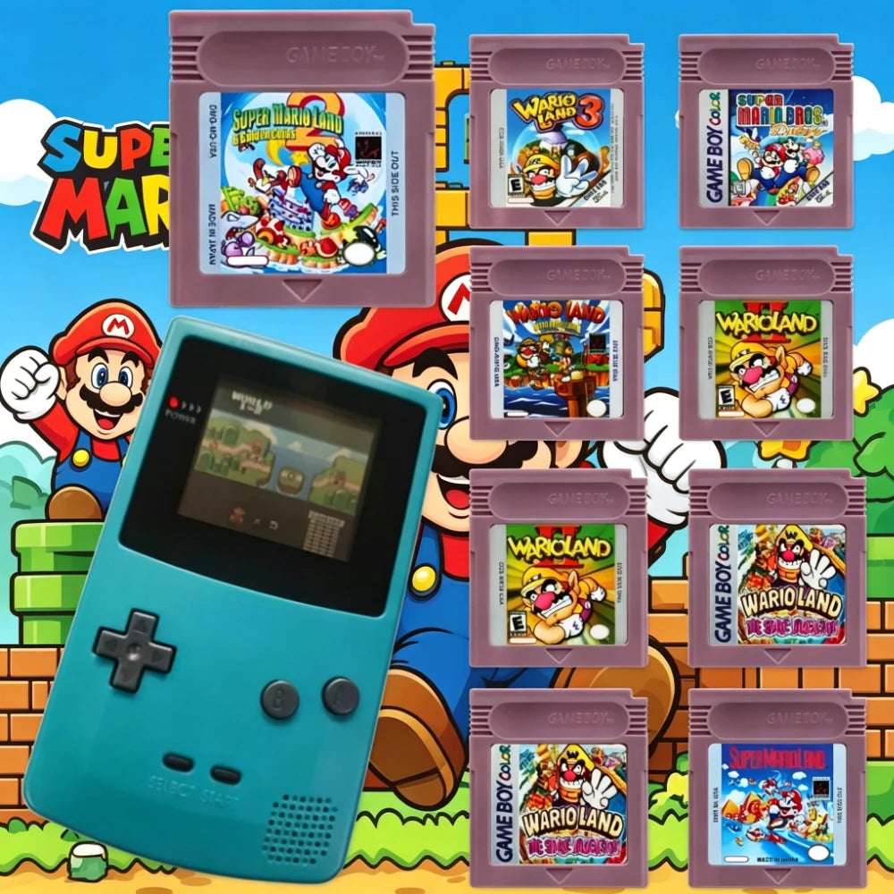 Game Cartridge Classic Retro Platform Game Cards USA Version For Original Game Boy GB GBC Hand‑held Console Game Collection Gift