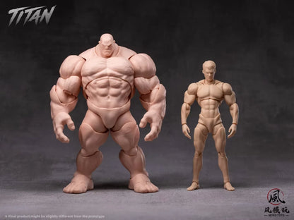 Hit New Wind Toys Titan 1/12 Scale Super Articulated Body Custom Action Figure Movable Model Collectible Toy Gift