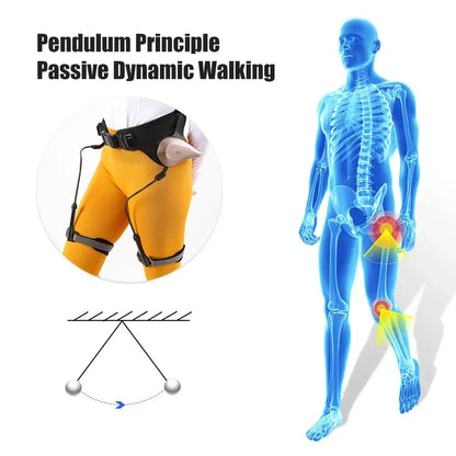 Bionic Exoskeleton Power-Assist Legs for Walking Support - Wearable Mobility Aids for Mountaineering, Stair Climbing & Training