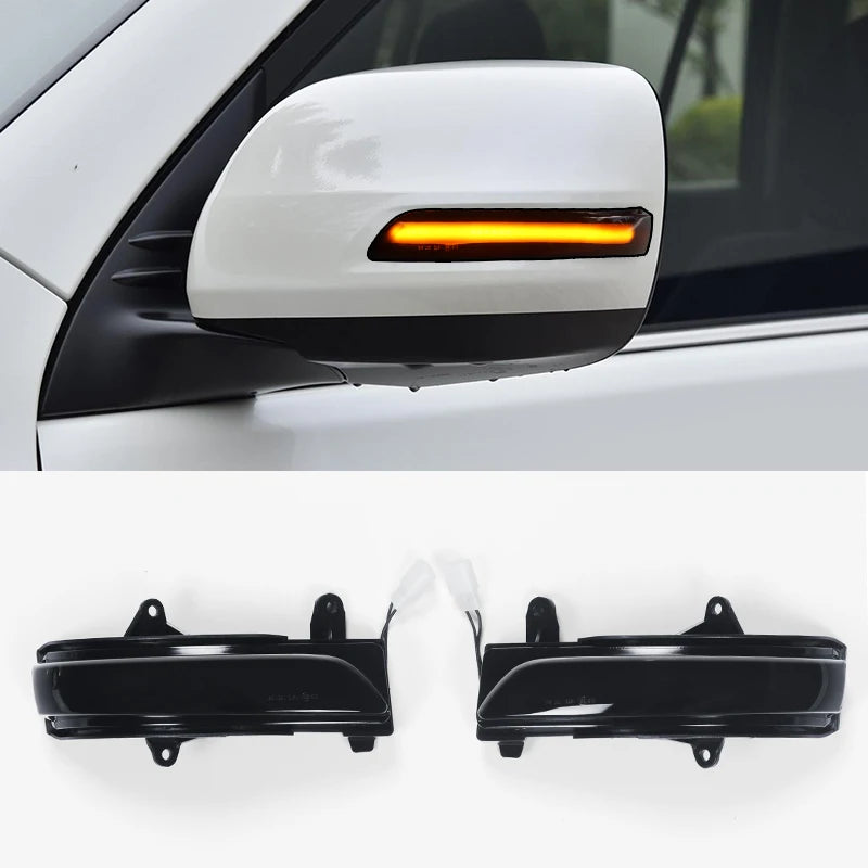 For Toyota Land Cruiser 200 Prado 150 Exterior Decoration Modification Accessories LC150 LC200 Led Rearview Mirror Turn Signal
