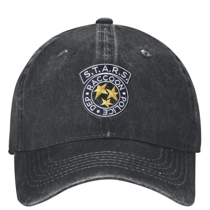 Stars Logo Baseball Cap Residents Evils Game Unisex Teens Design Hip Hop Hats Summer Y2k Retro Hiking Fishing Baseball Caps
