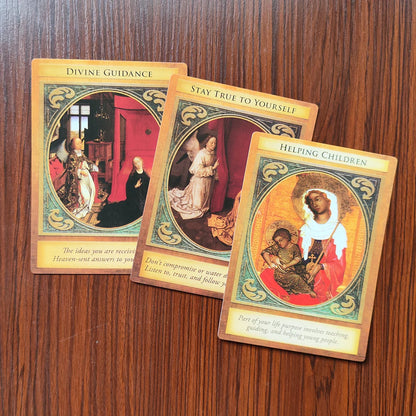 4.72x3.43inch Archangel Gabriel Oracle Cards - 44-Card , English Edition, Boxed with