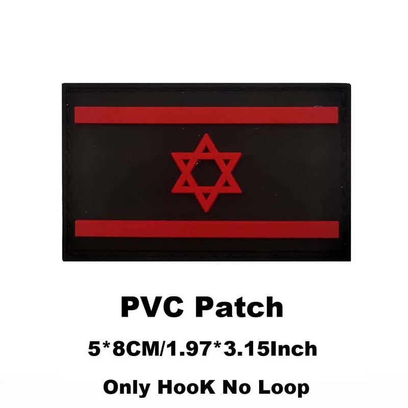 Russia,Poland,Germany,Italy,Spain,France Flags Emblem Military Backpack Badge,3D PVC Rubber Applique Tactical Patches with Hook