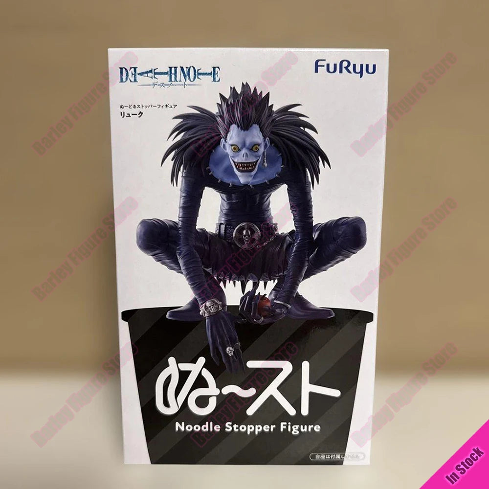 Hot Sale FuRyu Death Note Ryuk Noodle Stopper Figure 13cm Anime Action Figure Character Model Desktop Ornament Collection Gift