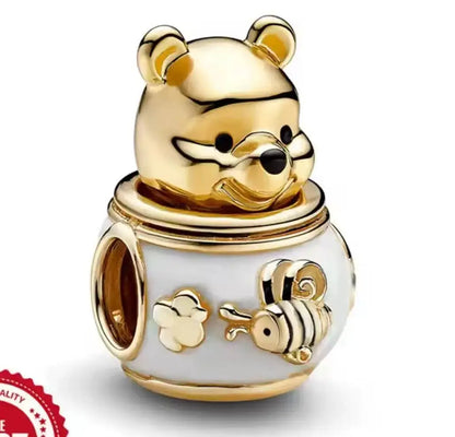 Hot selling 925 sterling silver Disney cartoon wizard charm bead pendant, suitable for original DIY bracelet, women's birthday