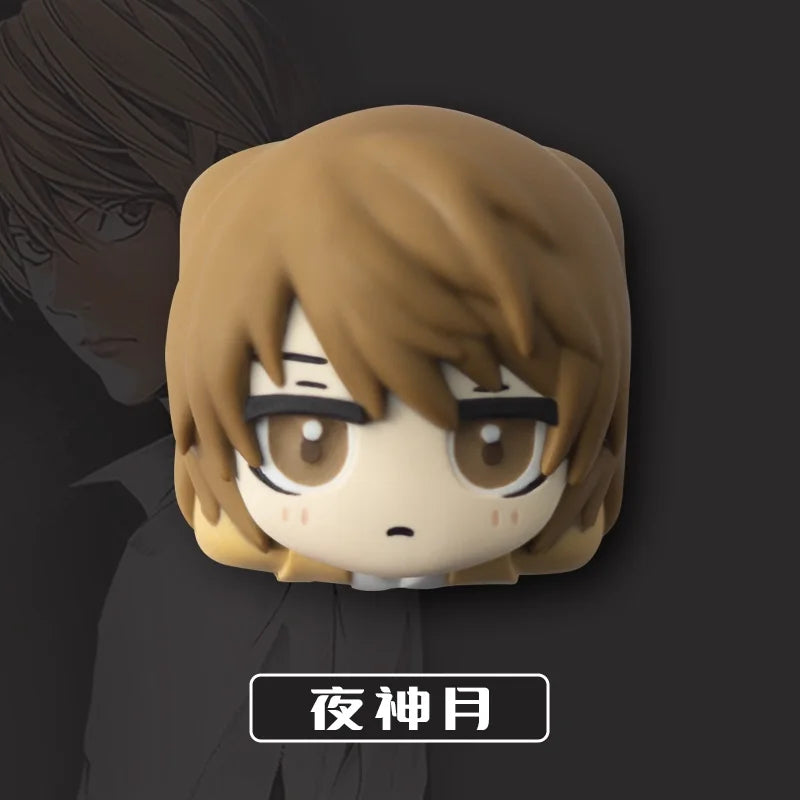 Anime Death Note Light Yagami L Cartoon Character Merchandise Cute Custom Mechanical Keyboard Keycaps Esc Otaku Surprise Gifts