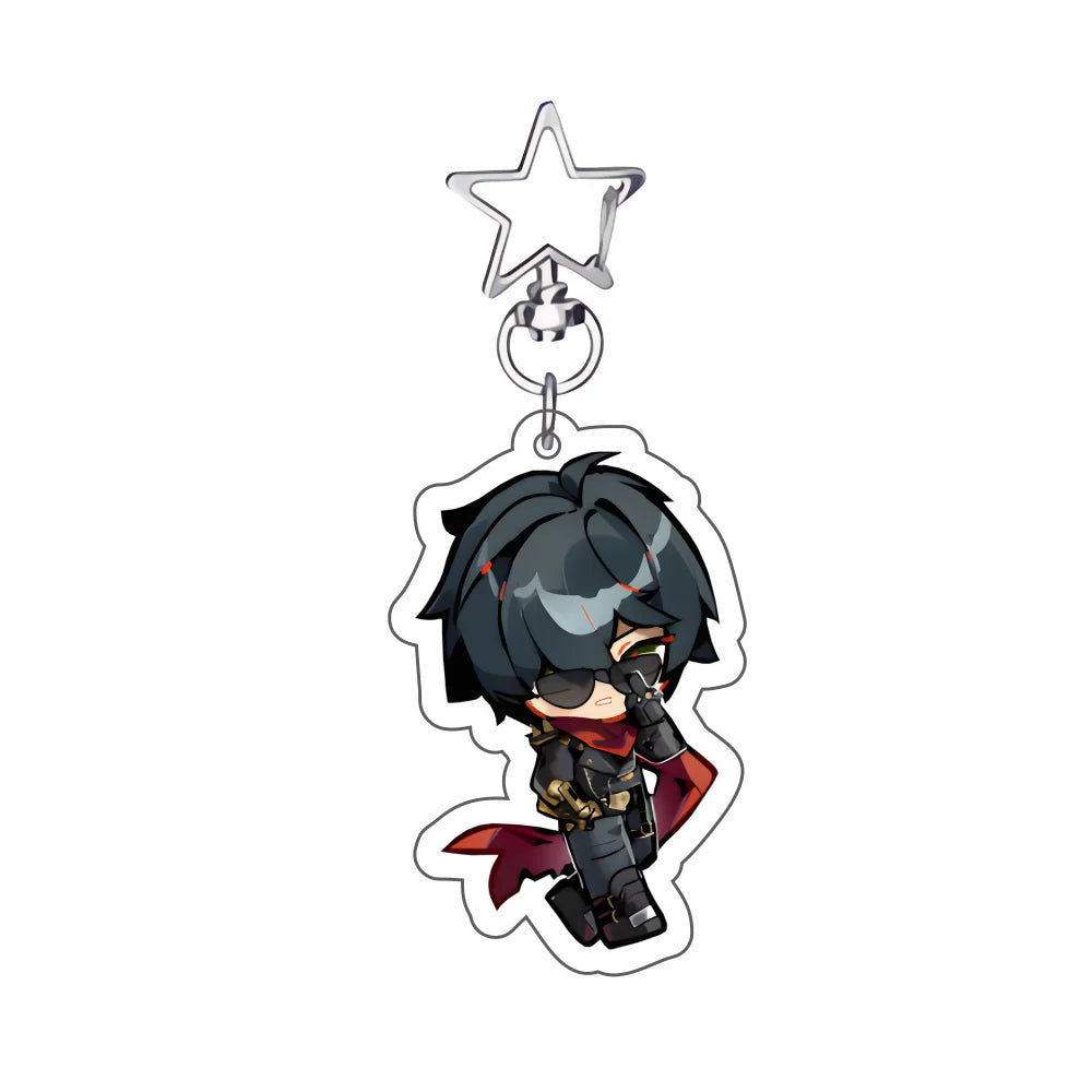 New Hot Game Zenless Zone Zero Keychains Pendant Car Ellen Joe Seth Lowell Jane Doe Von Lycaon Nicole Fans cosplay Gifts