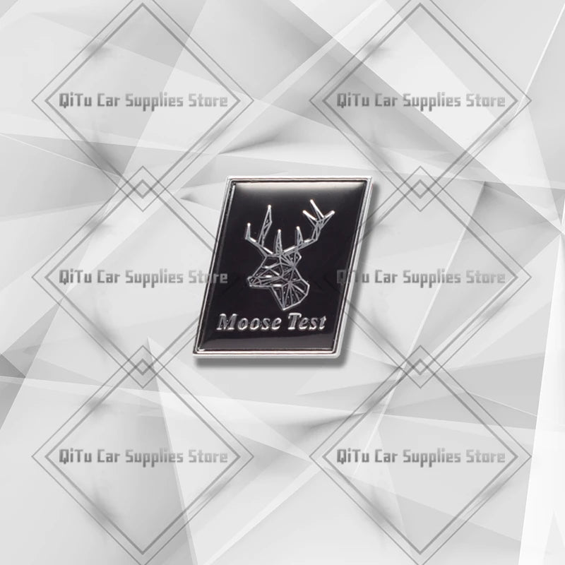 Zinc Alloy For Volvo R Design Moose Deer Swiss Flag AWD Ocean Race Badge Car Body Trunk Fender Adhensive Emblem 3D Decal Sticker