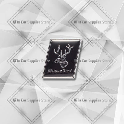 Zinc Alloy For Volvo R Design Moose Deer Swiss Flag AWD Ocean Race Badge Car Body Trunk Fender Adhensive Emblem 3D Decal Sticker