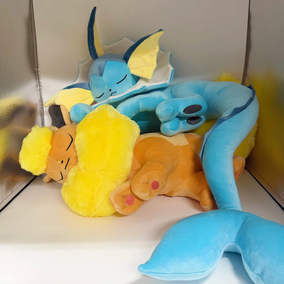 Big Size 50cm Umbreon Plushies Eevee Evoli Sleep Plush Flareon Vaporeon Sylveon Peluche Charizard Piplup Piplup Riolu Toy Gift